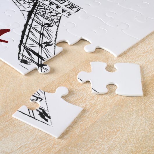 Puzzle Tour d'Eifel - Paris (Côté)