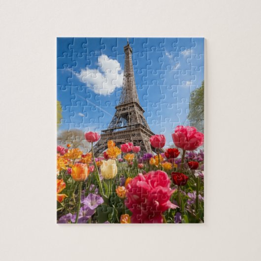 Puzzle Tour Eiffel à Paris (Vertical)