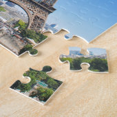 Puzzle Tour Eiffel à Paris, France (Côté)