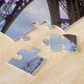 Puzzle Tour Eiffel à Paris, France (Côté)