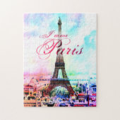 Puzzle Tour Eiffel de cru d'art de bruit (Vertical)