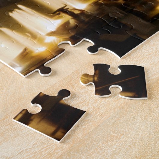 Puzzle Tour Eiffel en soirée (Côté)