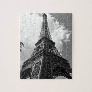 Puzzle Tour Eiffel noir et blanc à Paris