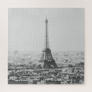 Puzzle Tour Eiffel noir et blanc Paris Photographie