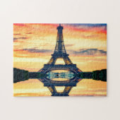 Puzzle Tour Eiffel Paris. (Horizontal)