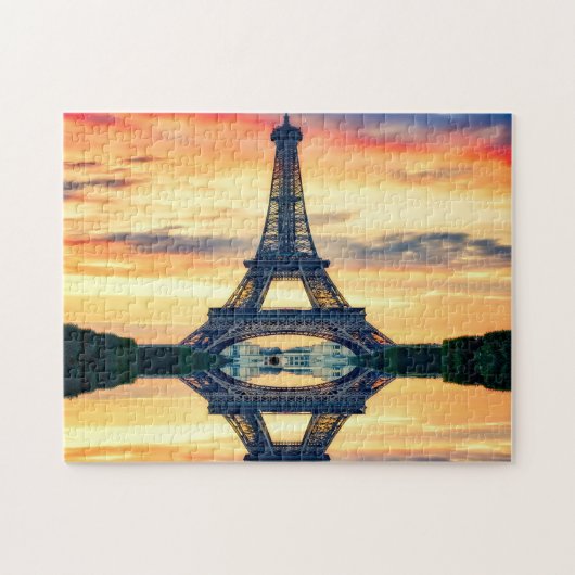 Puzzle Tour Eiffel Paris. (Horizontal)