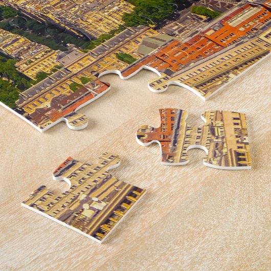 Puzzle Tour Eiffel Paris. (Côté)