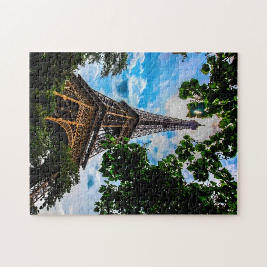 Puzzle Tour Eiffel Paris. (Horizontal)