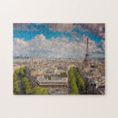 Puzzle Tour Eiffel Paris. (Horizontal)