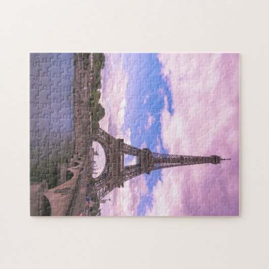 Puzzle Tour Eiffel Paris. (Horizontal)