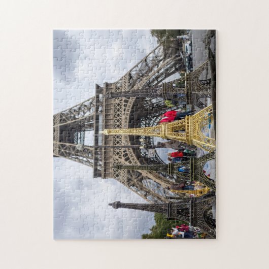Puzzle Tour Eiffel Paris. (Vertical)
