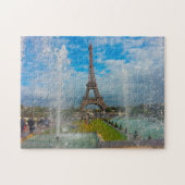Puzzle Tour Eiffel Paris. (Horizontal)
