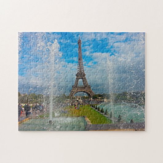 Puzzle Tour Eiffel Paris. (Horizontal)