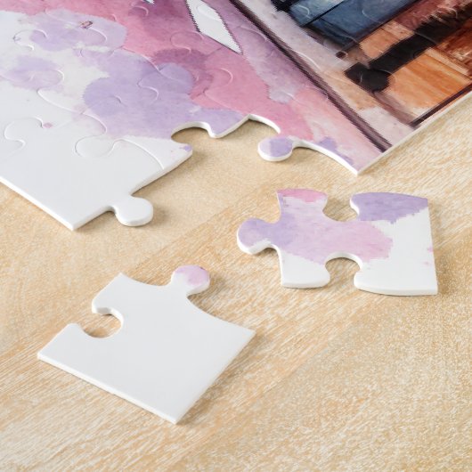 Puzzle Tour Eiffel Paris avec cadeau (Côté)