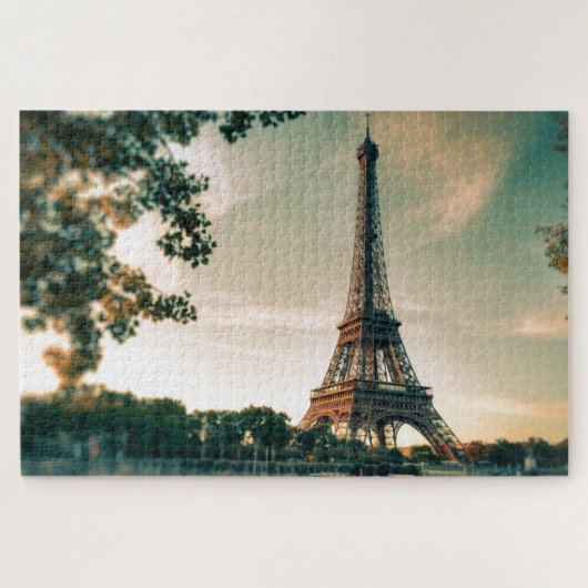 Puzzle Tour Eiffel Paris Europe Photo voyage (Horizontal)