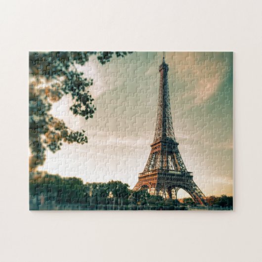 Puzzle Tour Eiffel Paris Europe Voyage Photo (Horizontal)