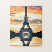 Puzzle Tour Eiffel Paris Europe Voyage Photo (Vertical)