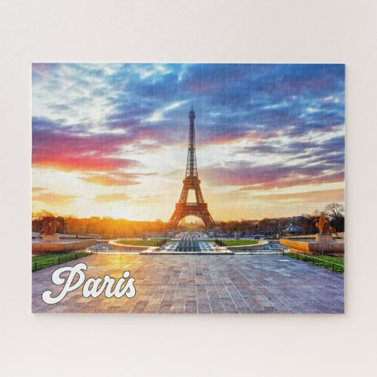 Puzzle Tour Eiffel, Paris, France (Horizontal)