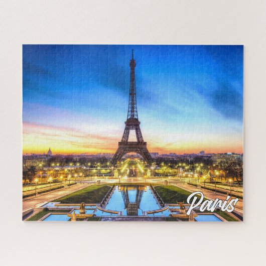 Puzzle Tour Eiffel - Paris, France (Horizontal)