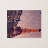 Puzzle Tour Eiffel - Paris Retro Style - 8x10 - 110 pcs. (Horizontal)