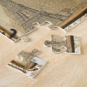 Puzzle Tour Eiffel vintage - Love Paris (Côté)