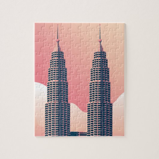 Puzzle Tour Petronas Kuala Lumpur (Vertical)
