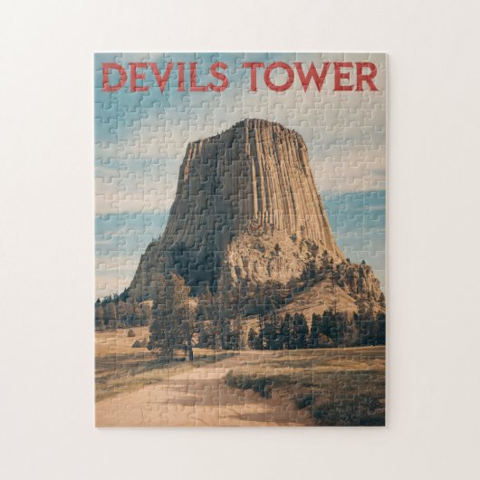Puzzle Tour vintage des diables (Vertical)