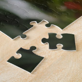 Puzzle Tourbillon émeraude tropical ambre (Côté)