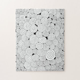 Puzzle Tourbillon & Merveille – Carte de vœux à colorier