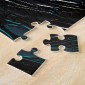 Puzzle Tourbillon océan turquoise abstrait (Côté)