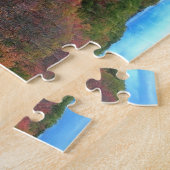 Puzzle Tourisme du feuillage d'automne (Côté)