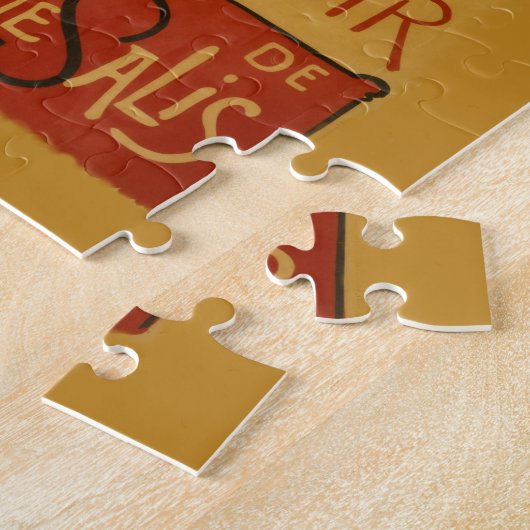 Puzzle Tournee de Conversation Noir Chat noir (Côté)