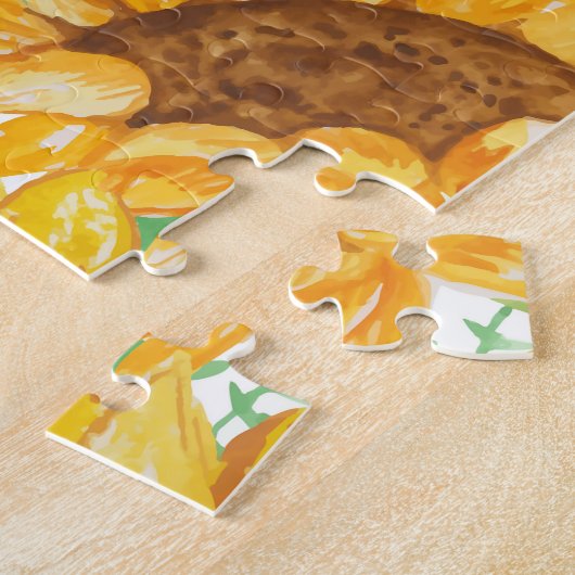 Puzzle Tournesol (Côté)