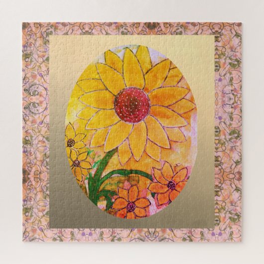 Puzzle Tournesol (Vertical)