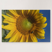 Puzzle Tournesol avec abeille (Horizontal)