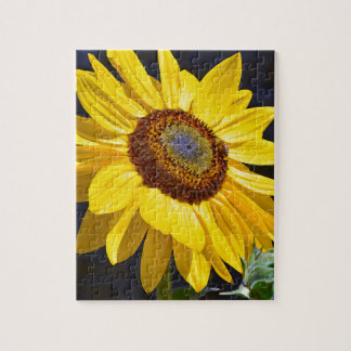 Puzzle Tournesol jaune lumineux