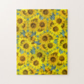 Puzzle Tournesol - look vintage (Vertical)