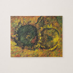 Puzzle Tournesols de Van Gogh - Art floral doré vintage