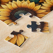 Puzzle Tournesols du Cheval Noir (Côté)