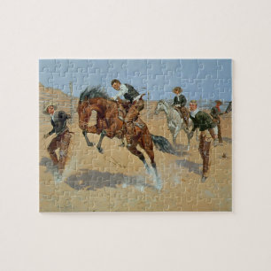 Puzzle Tournez-le lâche, Bill, c.1893 (l'huile sur la