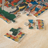 Puzzle Tournoi médiéval, XIVème siècle (Côté)