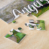 Puzzle Tours d'Angers, Angers, France (Côté)
