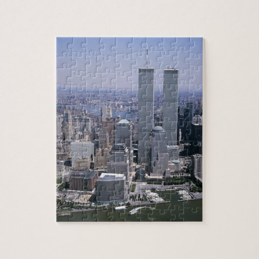 Puzzle Tours jumelles Skyline New York (Vertical)