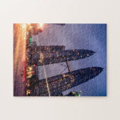 Puzzle Tours Petronas Kuala Lumpur. (Horizontal)