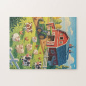 Puzzle Tous les animaux de la ferme (Horizontal)
