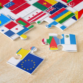 Puzzle Tous les drapeaux d'International (Côté)
