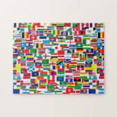 Puzzle Tous les drapeaux d'International (Horizontal)