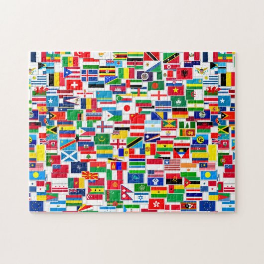 Puzzle Tous les drapeaux d'International (Horizontal)