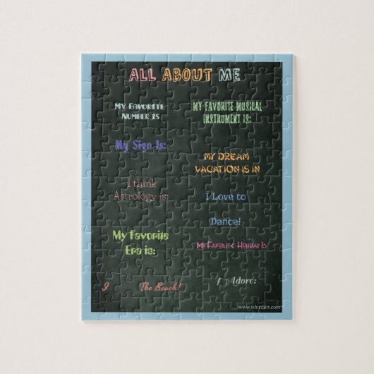 Puzzle Tout au sujet d'imitation (Vertical)