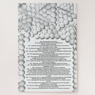 PUZZLE TOUT CE QUE JE VEUX FAIRE, C'EST CONSTRUIRE UNE FE